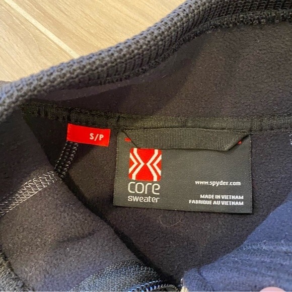 EUC~Spyder Core Full Zip Sweater Jacket~Small - Picture 6 of 8